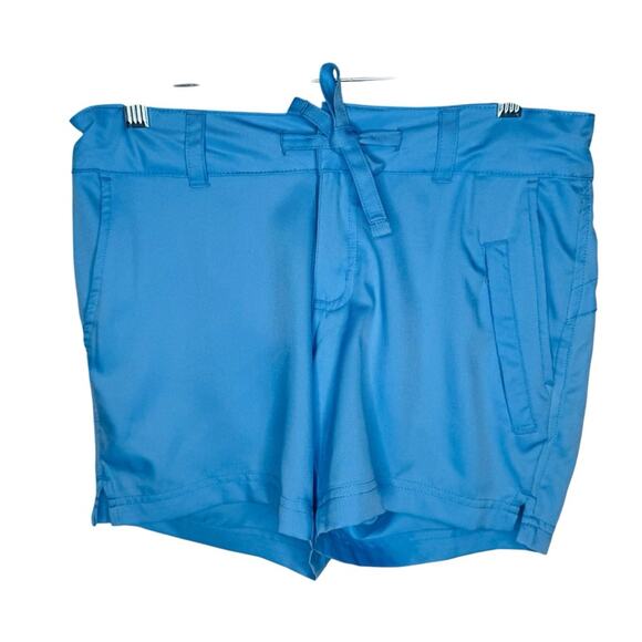 Magellan Outdoor Activewear Shorts Blue Front Tie Flat 5" Size XS - Picture 1 of 13